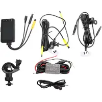 Tlily 3 Zoll 1080P HD Motorrad Kamera DVR Motor Dash Cam mit Speziellen Dual Track Vorne Hinten Recorder Motorrad Elektronik KY-MT18