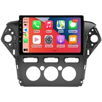 RoverOne Autoradio Bluetooth CarPlay GPS-Navigation Touchscreen für Ford Mondeo Fusion 4 2006 - 2010