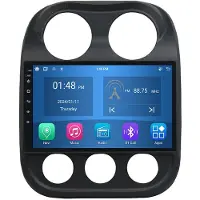 RoverOne 4G+64G Autoradio Bluetooth CarPlay Android Auto GPS für Jeep Compass 1 MK 2009 - 2015