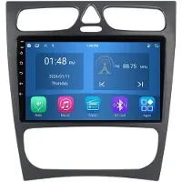 RoverOne 4G+64G Autoradio Bluetooth CarPlay Android Auto GPS für Mercedes Benz C Class S203 CL203 W203 2000 - 2004