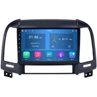 RoverOne 4G+64G Autoradio Bluetooth CarPlay Android Auto GPS für Hyundai Santa Fe 2 2006 - 2012