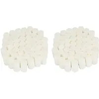 Torribaly 100 Stücke Hoch Druck Pumpe Filter Elemente Komponente Faser Baumwoll Filter 30Mpa Luft Kompressor Teile für Kompressor Maschine