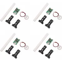 Melitt 4X DC5V USB Ultraschall-Nebelmacher Luftbefeuchter Zerstäuber Antriebsmodul Ultraschall-Luftbefeuchter DIY-Paket Typ-C USB-Schnittstelle