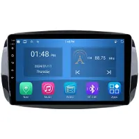 RoverOne 4G+64G Autoradio Bluetooth CarPlay Android Auto GPS für Mercedes Benz Smart Fortwo 3 C453 A453 W453 2014 - 2020