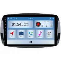 RoverOne 6G+128G Car Multimedia Player Autoradio CarPlay Bluetooth Android Radio GPS für Mercedes Benz Smart Fortwo 3 C453 A453 W453 2014 - 2020