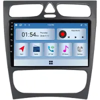RoverOne 6G+128G Car Multimedia Player Autoradio CarPlay Bluetooth Android Radio GPS für Mercedes Benz C Class S203 CL203 W203 2000 - 2004