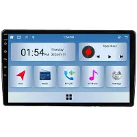 RoverOne 6G+128G Car Multimedia Player Autoradio CarPlay Bluetooth Android Radio GPS für Toyota Coaster 2013-2015