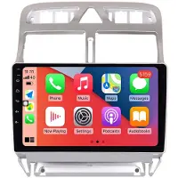 RoverOne Autoradio Bluetooth CarPlay GPS-Navigation Touchscreen für Peugeot 307 2001 - 2013