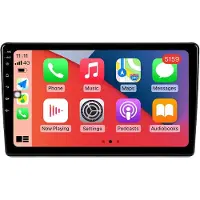 RoverOne Autoradio Bluetooth CarPlay GPS-Navigation Touchscreen für Citroen Berlingo 2 B9 for Peugeot Partner 2008-2019