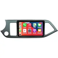 RoverOne Autoradio Bluetooth CarPlay GPS-Navigation Touchscreen für Kia Morning 2 picanto 2011 - 2017