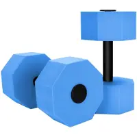 Typecat Wasserhantel-Set für Poolgewichte, Schaumstoff-Schwimmmanschetten-Übungen, Fi
