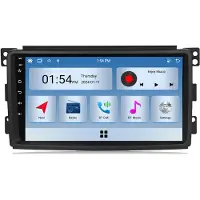 RoverOne 6G+128G Car Multimedia Player Autoradio CarPlay Bluetooth Android Radio GPS für Mercedes Benz Smart 2005 - 2010