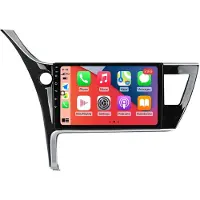 RoverOne Autoradio Bluetooth CarPlay GPS-Navigation Touchscreen für Toyota Corolla 2017 2018