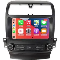 RoverOne Autoradio Bluetooth CarPlay GPS-Navigation Touchscreen für Honda Inspire 4 2003-2007 Acura TSX 2003-2008