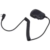 Typecat 2-Pin-Mini-PTT-Lautsprecher-Mikrofon für Walkie-Talkies UV-5R, UV-82 und UV-888S (Zweiwege).