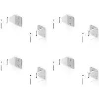 Melitt 4X Acryl-MesserstäNder mit Feststehender Klinge, Messerkollektion, StäNder, Einzelmesser, Rustikale HüTte, Heimdekoration
