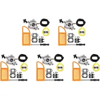 Melitt 5X BR 600 Vergaser Luft Filter Kraftstoff Carb Repower Kit für BR500 BR550 BR600 Rucksack Gebläse Laub Bläser Teile