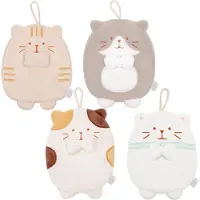 Typecat Hängendes Handtuch, süßes Kätzchen, saugfähig, für Haushalt und Küche, schnell trocknend