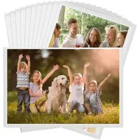 Typecat Bilderrahmen, 12er-Pack magnetischer Fotorahmen für den Kühlschrank, 6 x 4 Zoll, für Kinder, F
