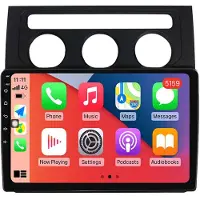 RoverOne Autoradio Bluetooth CarPlay GPS-Navigation Touchscreen für Volkswagen Touran 1 2003 - 2010