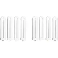 Wella Insektenvernichter-Ersatzglühbirne für 15-Watt-Insektenanlocklampe, 7,5 Zoll FUL 15W-BL U-Förmige Glühbirne für 15wht, 8er-Pack