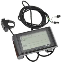 Melitt 24-72 V SW900 LCD-Display, Steuerung, Elektrisches Fahrrad, Geschwindigkeitsmesser, Tachometer, Kabelgebundener GeschwindigkeitszäHler, Codetabelle