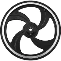 Melitt 500 Mm X 10 Mm X 20 Mm Industrielles Aluminium-Gummi-Mess-Encoder-Messrad für Industrielles Encoder-ZubehöR EncoderWheel