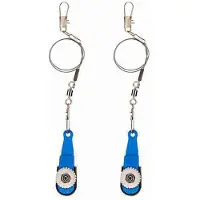 Wella 2X Kajakangeln Downrigger Outrigger Trolling Release Clip Einstellbare Spannung Release Clip 5,5 X 1,7 X 2,6 cm Blau
