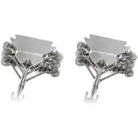 Wella 2X Grillbürste und Schaber Ohne Borsten - Sichere Grillbürste für Den Grill - Rostfreier Grillrostreiniger - Sicheres Grillzubehör