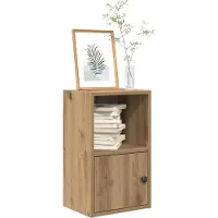 vidaXL Bücherregal Artisan-Eiche 31x24x52 cm Holzwerkstoff