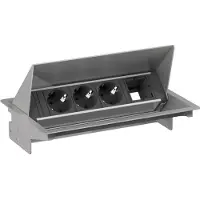 Bachmann 900.400 CONEO Set 3xCEE7/3 1xCM 0,2m weissaluminium 900400
