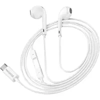 Avizar Mayaxess, USB-C In-Ear Kopfhörer mit Mikro für Galaxy S23 Fe, Weiß