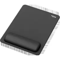 Fellowes Mauspad Breyta XL, mit Handgelenkauflage und Microban-Schutz, Gummi, L 280 x B 210 x H 17,5 mm, schwarz