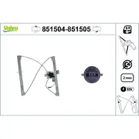 Valeo Fensterheber 851505