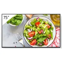 Sony FW-75BZ35L - Digital Beschilderung Flachbildschirm - 190,5 cm (75") - LCD - 3840 x 2160 Pixel - WLAN - 24/7