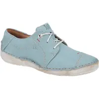 Josef seibel FERGEY 20 Damenschuhe - bequeme Schnür- Halbschuhe blau NEU