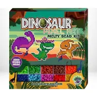 SPLAT PLANET Dinosaurier-Bügelperlen-Set