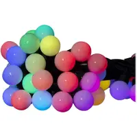 Nedis SmartLife-Dekorationsleuchten - Party-Lichter - Wi-Fi - RGB - 48 LED's - 10.8 m - Android / IOS - Lampendurchmesser: 30 mm