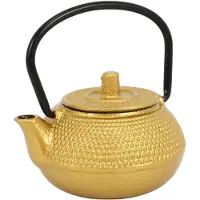 Melitt Japanischer Stil Gusseisen Teekessel Tetsubin Kleine Teekanne Teekanne 50Ml, Leicht Zu Tragen