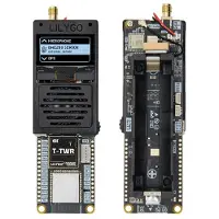 Zandona LILYGO T-TWR REV2.1 ESP32-S3 VHF-Walkie-Talkie-Entwicklungsboard, L76K GNSS-Modul mit 1,3-Zoll-OLED-Display, PMU und AXP2102-Batteriehalter