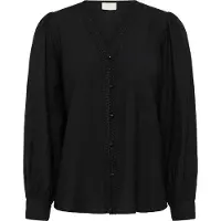 Kaffe Langarm-Bluse KAmirabel Regular fit black