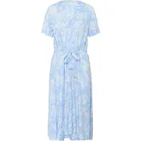 Kaffe Midikleid "Damen Kleid KAbeathe", Damen, Gr. 34, N-Gr, blau (windsurfer paisley print), Obermaterial: 100% Viskose LENZING ECOVERO CV LenzEcov., Kleider Midikleid