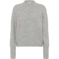Kaffe Strickpullover KAstary Strickpullover Loose fit light grey