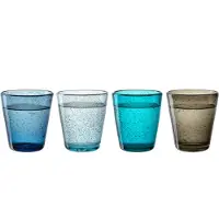 Leonardo Glas-Set Burano Cold Colors 330ml (Set von 4 Stück)