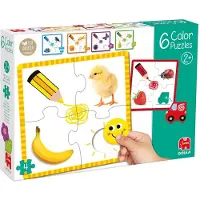 Jumbo Goula - 6 Color Puzzles, 30 Stück(e), Ausbildung, 2 Jahr(e)