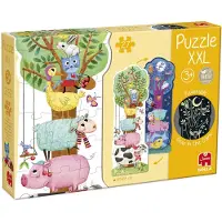 Goula - Puzzle XXL Farm Day & Night, 27 Stück(e), Tiere, 3 Jahr(e)