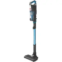 Hoover HF522STP 011, Stabstaubsauger, Beutellos, Blau, Grau, 0,45 l, Trocken, Micro