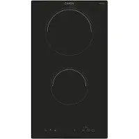 Candy Idea CID 30/1, Schwarz, Integriert, 30 cm, Zonen-Induktionskochfeld, Glas, 2 Zone(n)