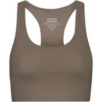 Colorful Standard Sport BH Damen Active Cropped Bra Warm Taupe-XS