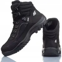 4F Herren H4Z21-OBMH253-21STrekking Shoes,Winter Boots, Black, EU R-44